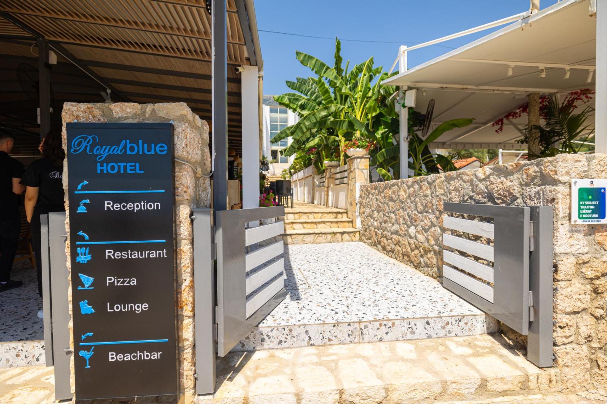 Royal Blue Hotel Dhërmi Eksteriør bilde